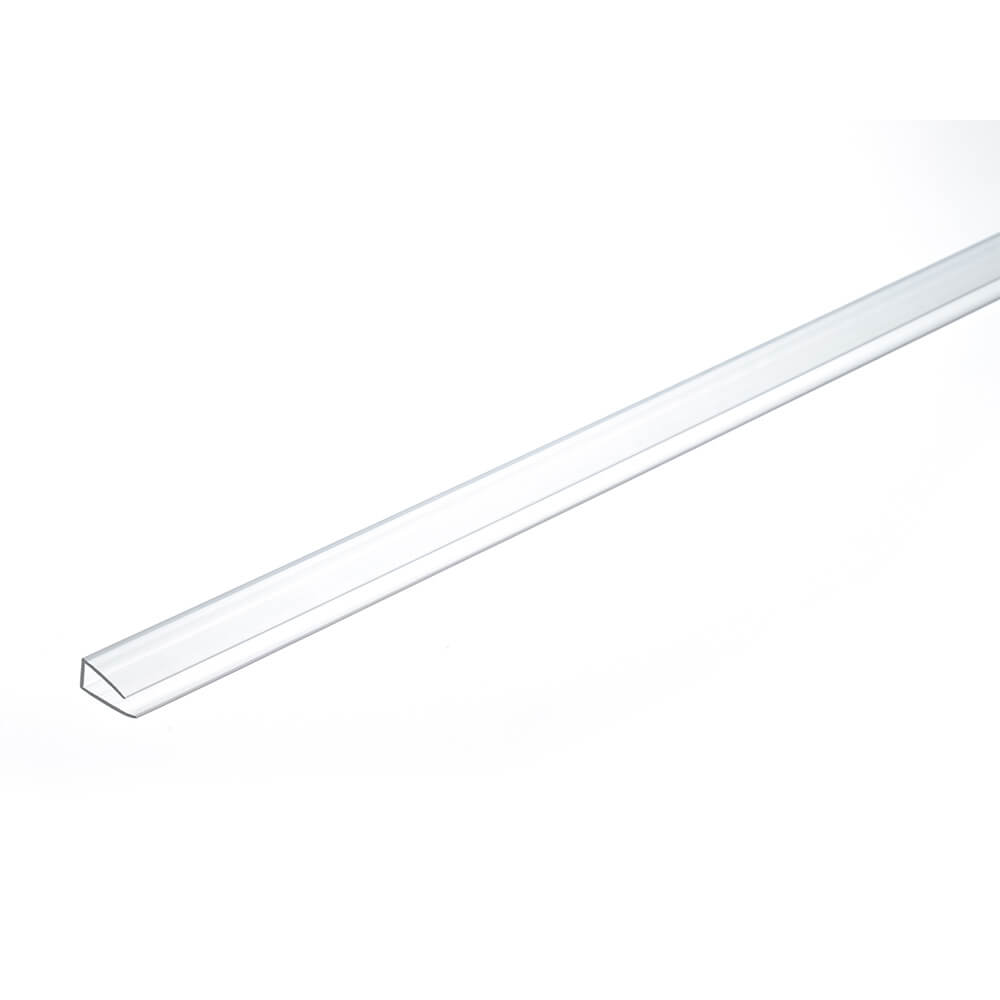 4mm 6mm Polycarbonate U Profile Clear Various Size 10 Year Warranty From £2.16 - Decoridea.co.uk