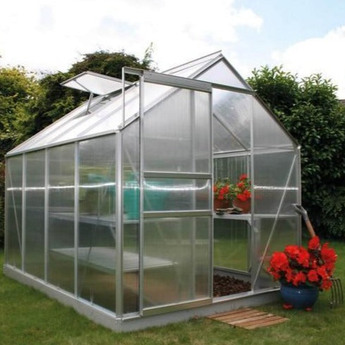 4mm Clear Polycarbonate Greenhouse Roofing Replacement Sheet (W:61cm x L:122cm)