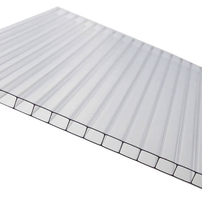 4mm Clear Polycarbonate Greenhouse Roofing Replacement Sheet (W:61cm x L:122cm)