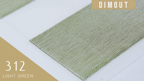 Decor Blinds Dimout 312 Light Green