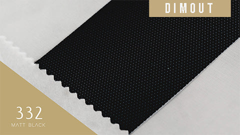 Decor Blinds Dimout 332 Matt Black