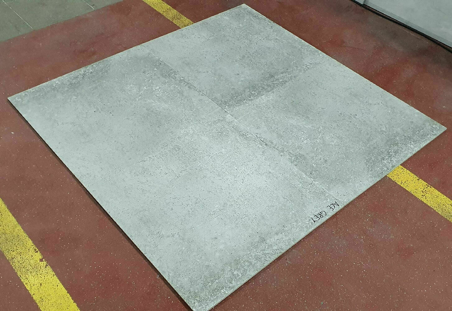 Ace Grey Rectified Matt Porcelain 600x600mm Wall and Floor Tiles