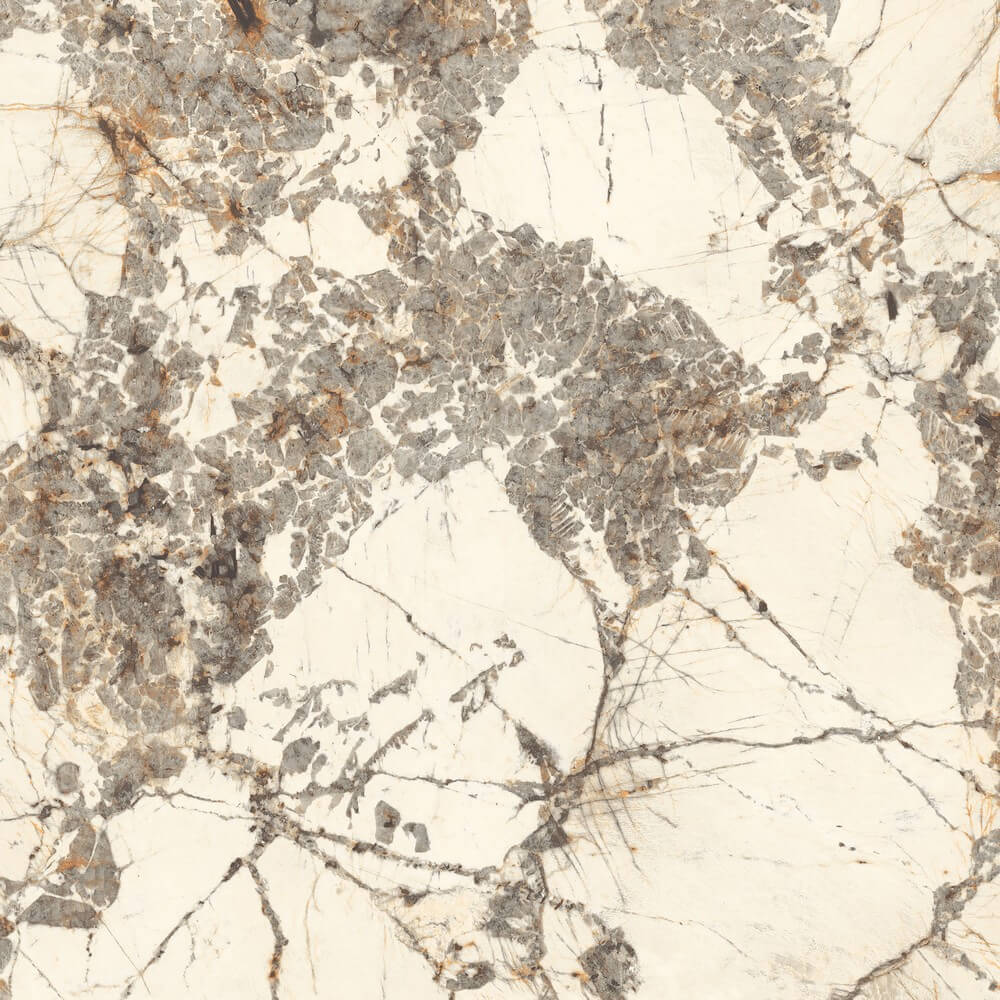 Alaska Europa Rectified Glossy Stone Effect Porcelain 800x800mm Wall and Floor Tiles