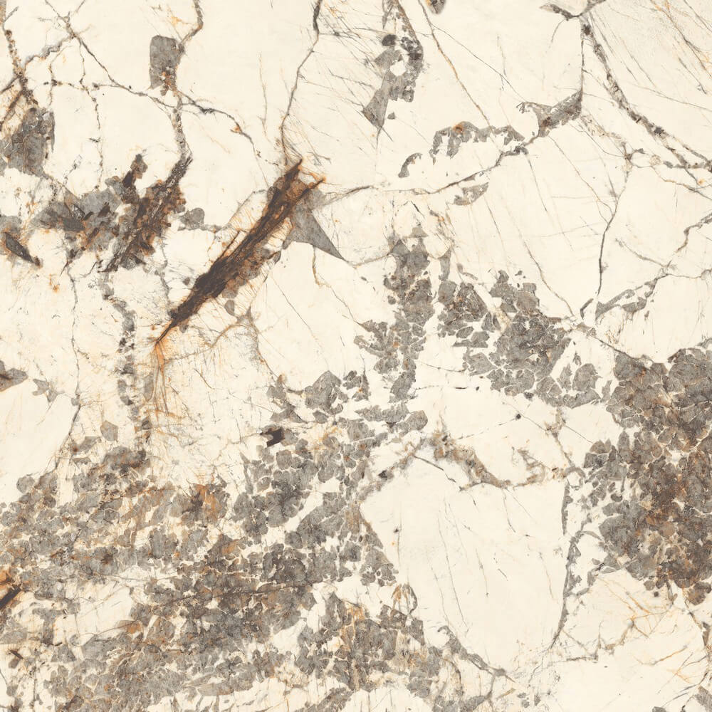 Alaska Europa Rectified Glossy Stone Effect Porcelain 800x800mm Wall and Floor Tiles
