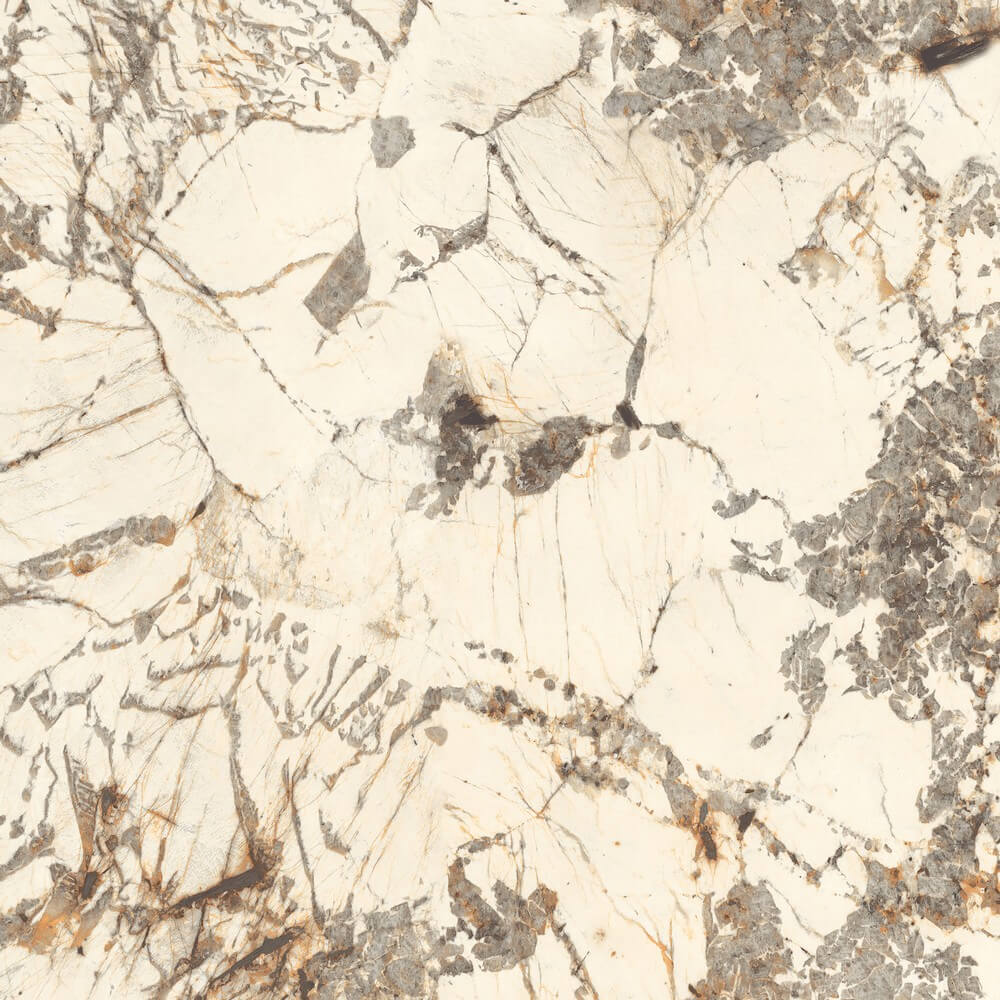Alaska Europa Rectified Glossy Stone Effect Porcelain 800x800mm Wall and Floor Tiles