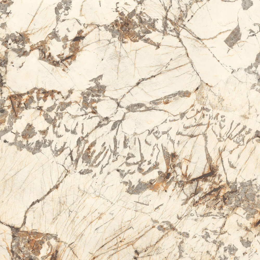Alaska Europa Rectified Glossy Stone Effect Porcelain 800x800mm Wall and Floor Tiles