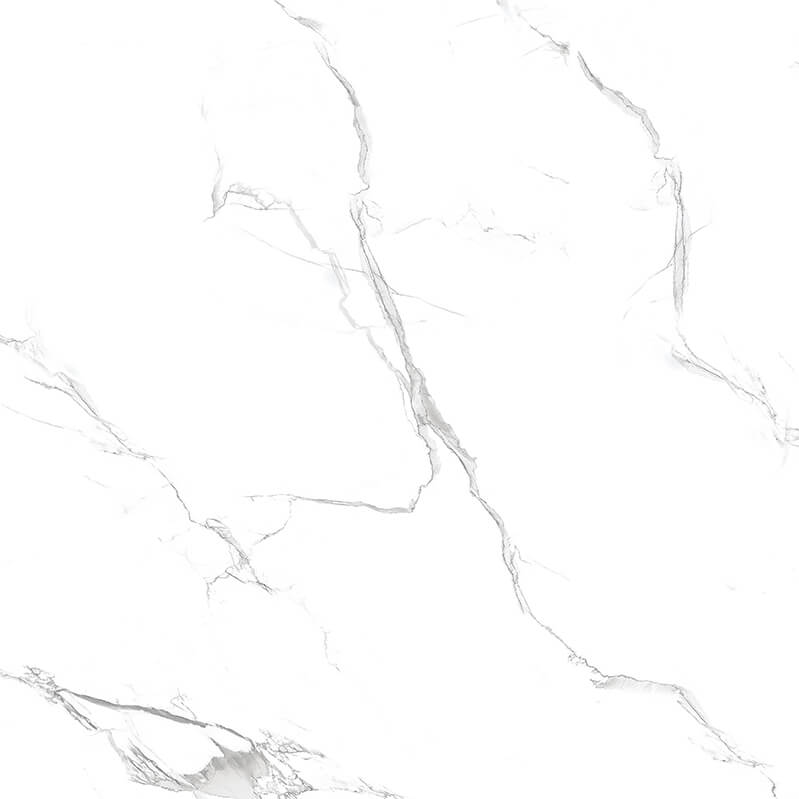 Alaska White Rectified Polished Porcelain 600x600mm Wall and Floor Tiles