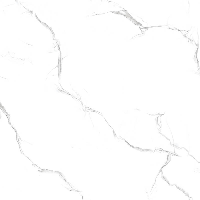 Alaska White Rectified Polished Porcelain 600x600mm Wall and Floor Tiles
