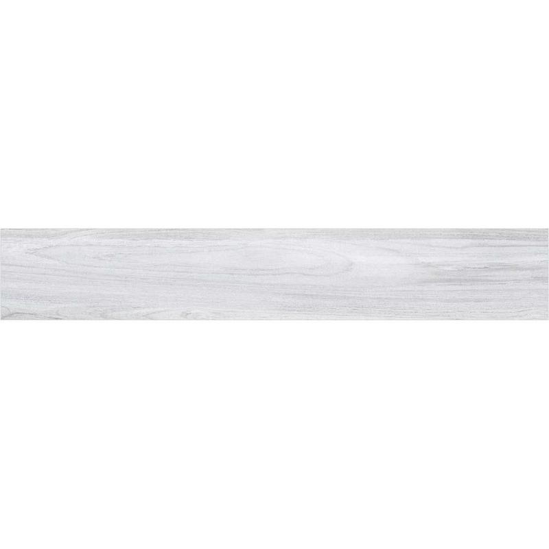 Alpine White Wood Effect Rectified Matt Porcelain 200x1200mm Wall and Floor Tile