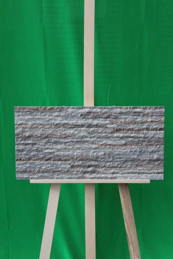 Anemone Split Face Slate Effect Rectified Matt Ceramic Decorative Multicolour 300x600mm Wall Tile