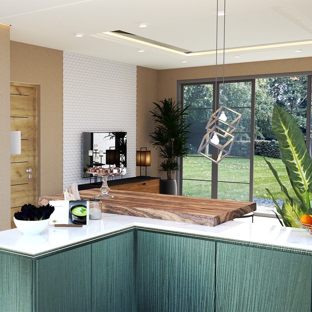 Apuane Statuario 18mm Rectified Large Format Polished Stone Effect Porcelain Worktop 800x2400mm Tiles