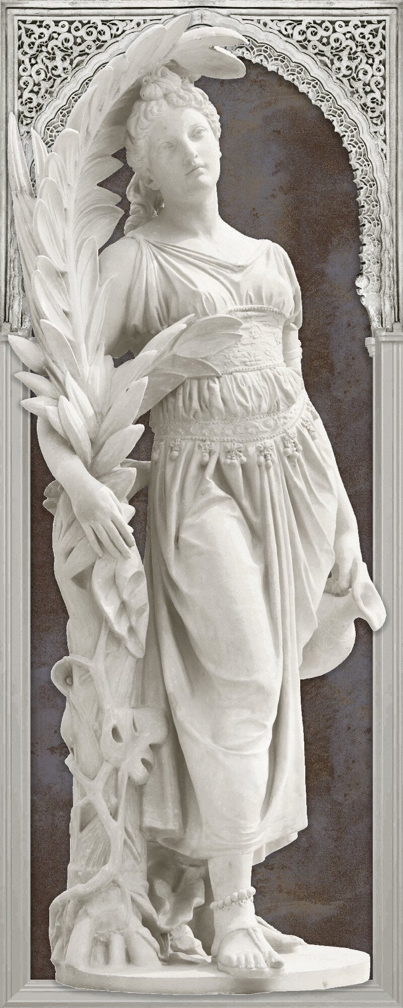 Austria Lady 300x600mm Decorative Rectified Matt Ceramic Wall Tile