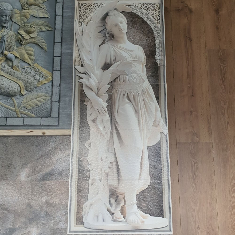 Austria Lady 300x600mm Decorative Rectified Matt Ceramic Wall Tile