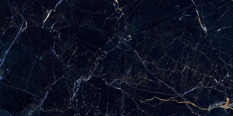 Azul Cielo Rectified Large Format Polished Stone Effect Porcelain 1200x2400mm Floor & Wall Tiles