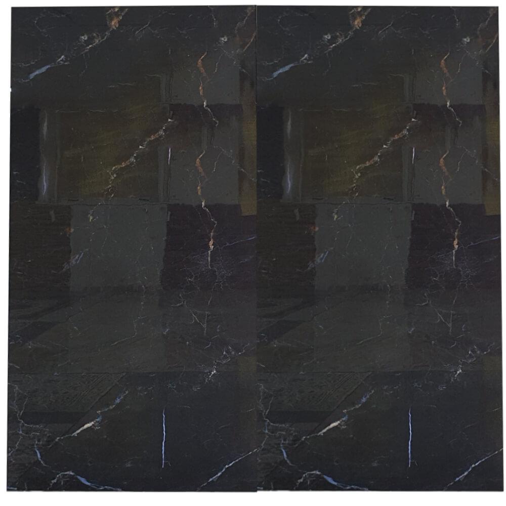 Azul Cielo Rectified Large Format Polished Stone Effect Porcelain 1200x2400mm Floor & Wall Tiles