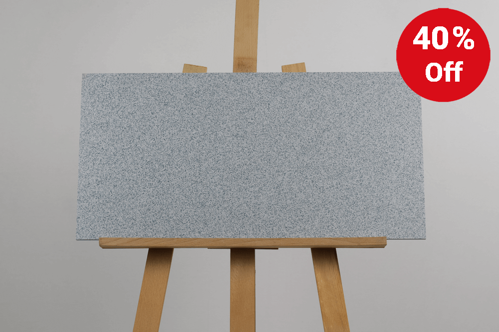 Black Light Rectified Matt Porcelain 300x600mm Floor Tile