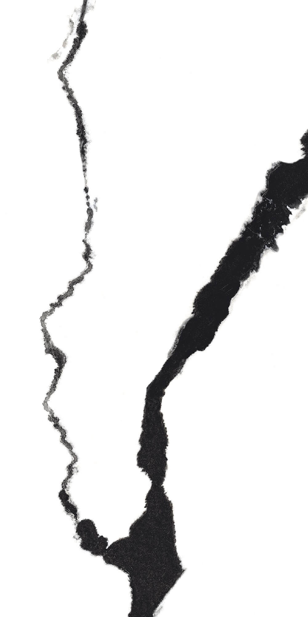 Black Panda Rectified Large Format Polished Stone Effect Porcelain 800x1600mm Floor & Wall Tiles