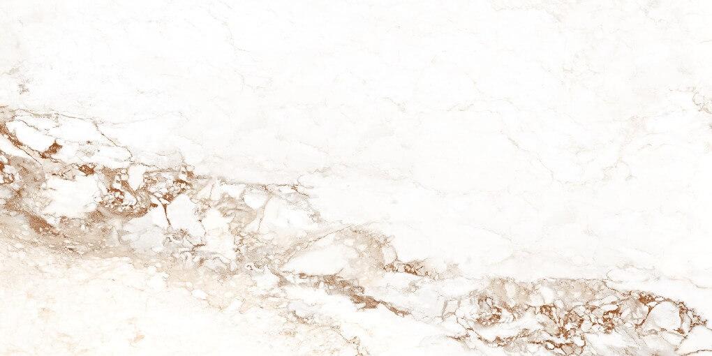 Carrara Borghini Rectified Large Format Polished Stone Effect Porcelain 1200x2400mm Floor & Wall Tiles