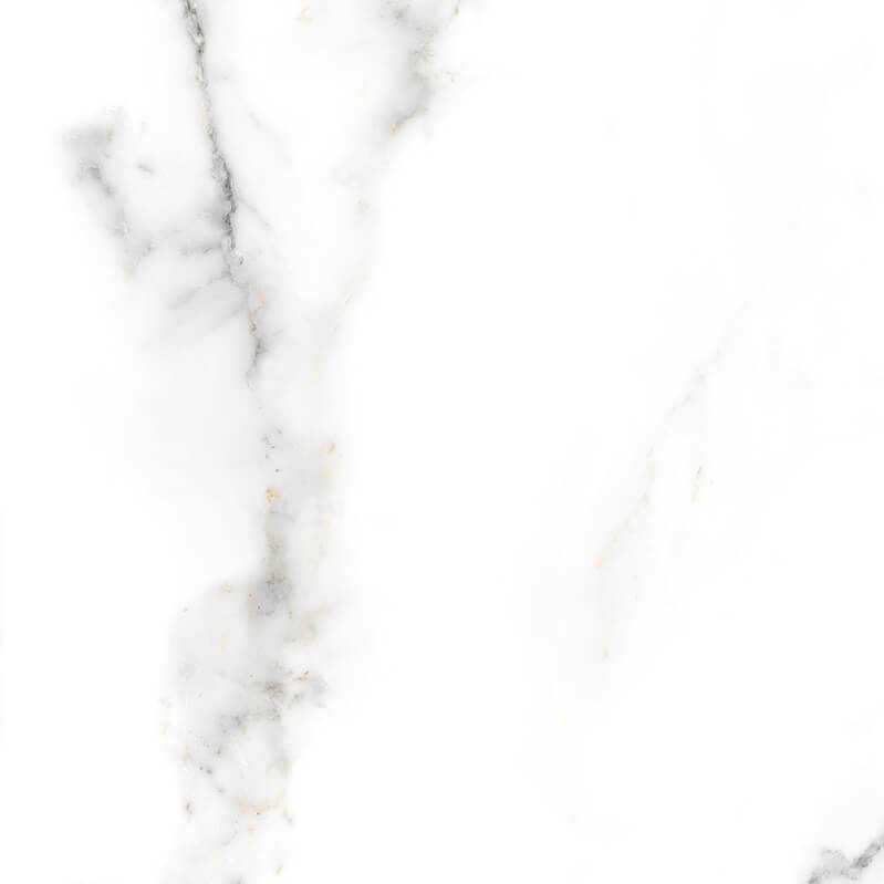 Carrara White Rectified Polished Porcelain 600x600mm Wall and Floor Tiles