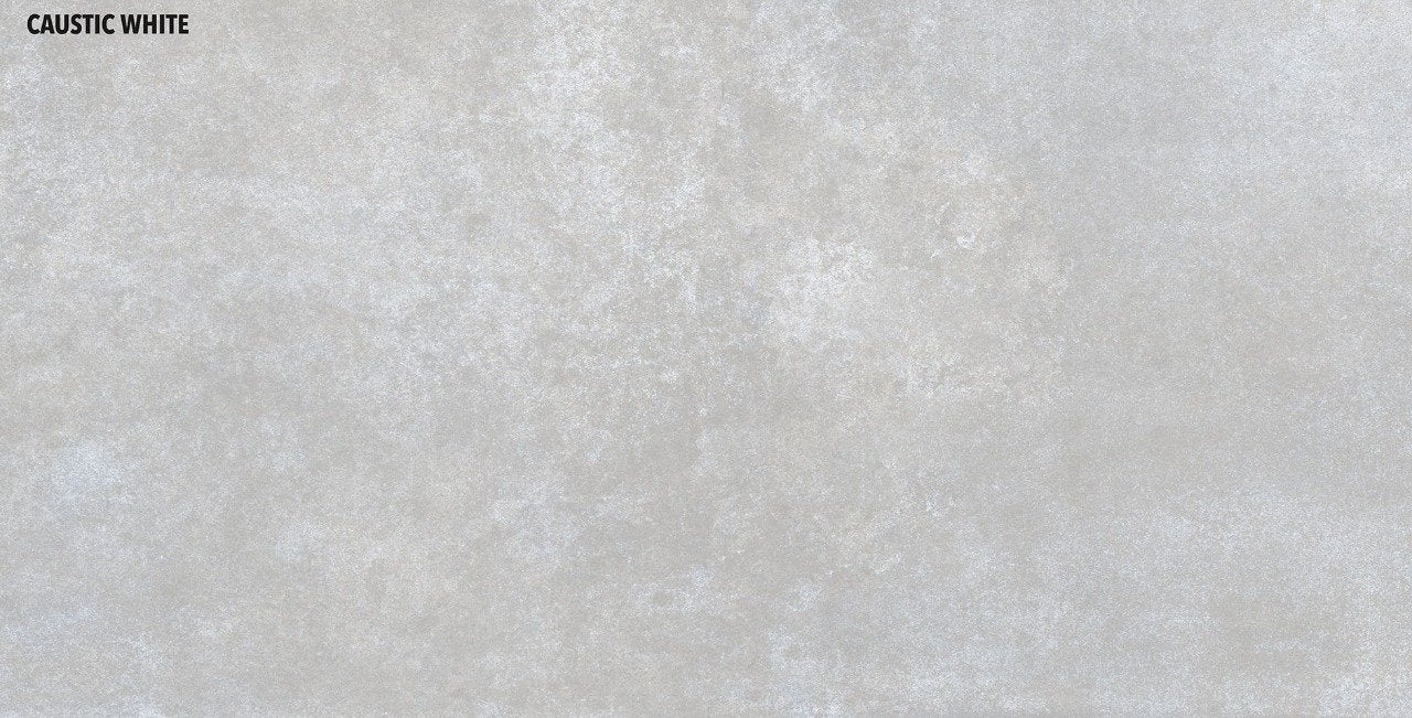 Caustic White 300x600mm Rectified Matt Porcelain Wall and Floor Tile