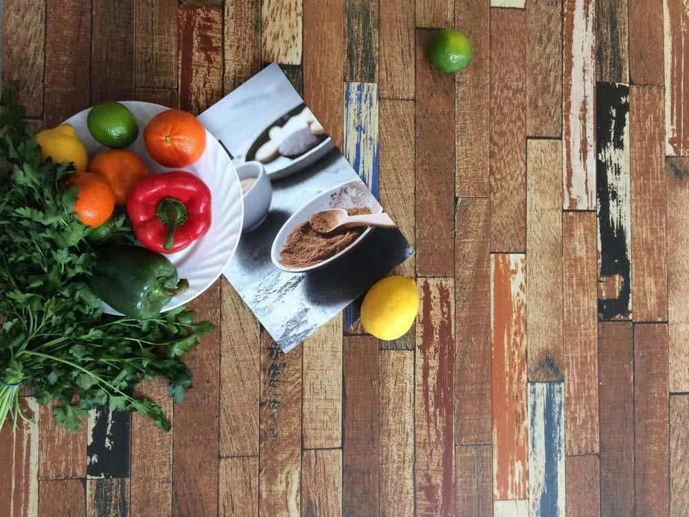 Cherry Wood Effect Rectified Matt Ceramic 150x800mm Wall and Floor Tile