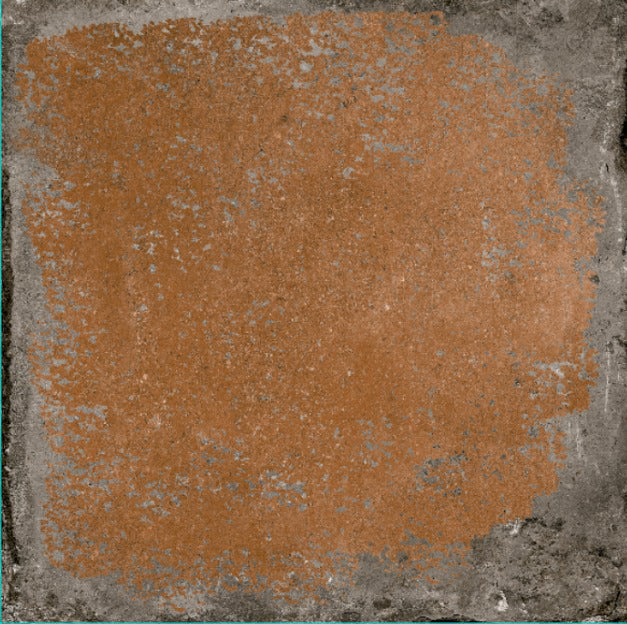 Cimento Brown Rectified Matt Semi Porcelain 600x600mm Wall and Floor Tiles