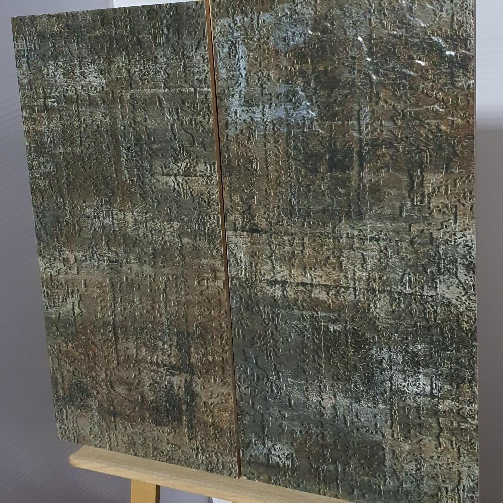 Continent 3D 300x600mm Decorative Rectified Matt Ceramic Wall Tile