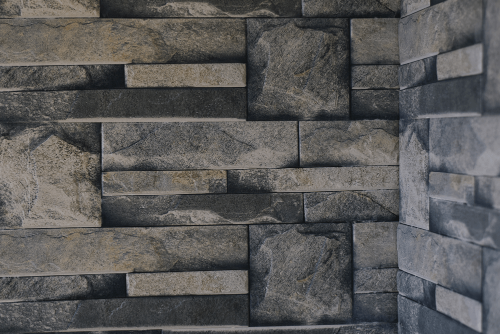 Coral Grey Split Face Rectified Matt Porcelain 300x600mm Wall Tile