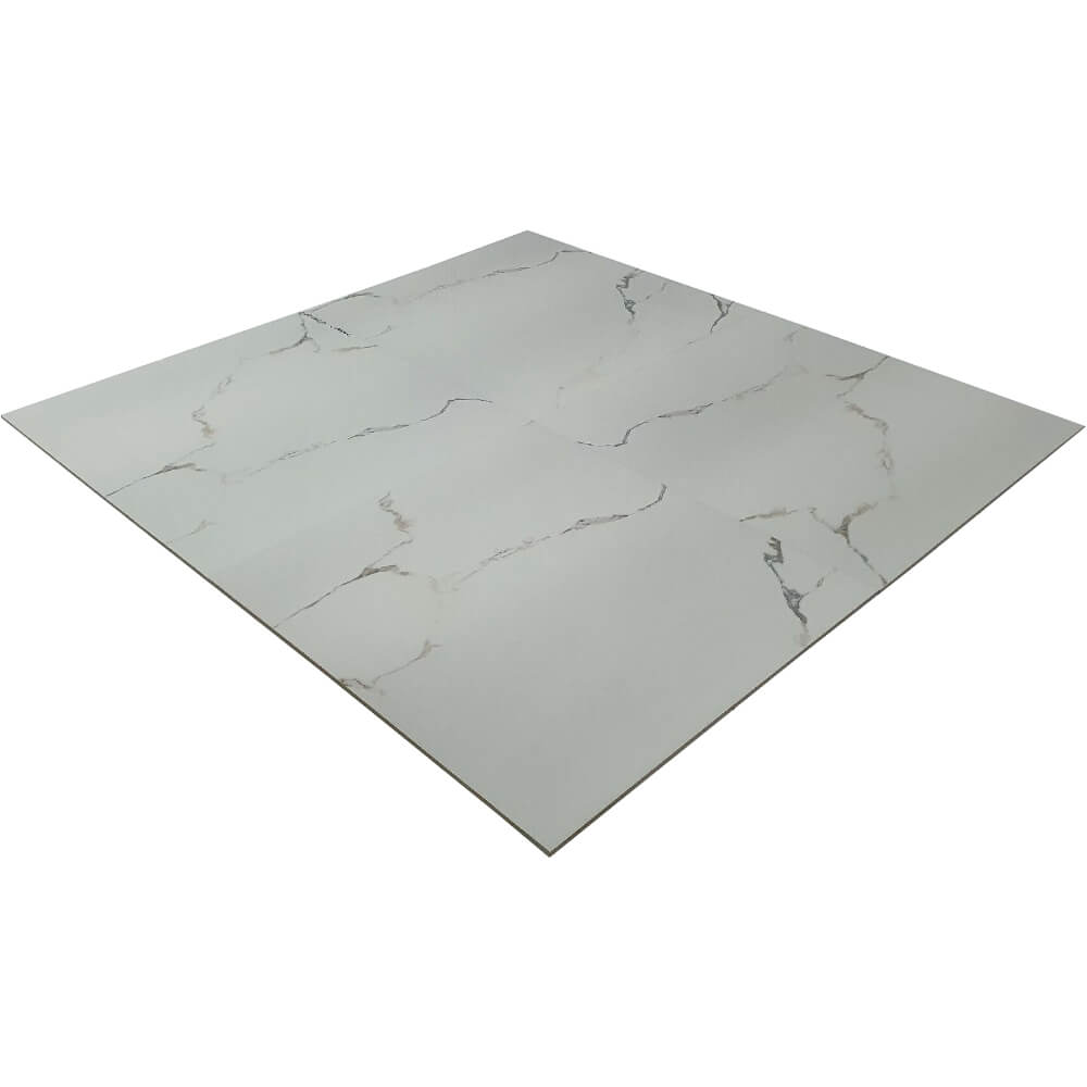 Creta Statuario Rectified Matt Stone Effect Porcelain 800x800mm Wall and Floor Tiles