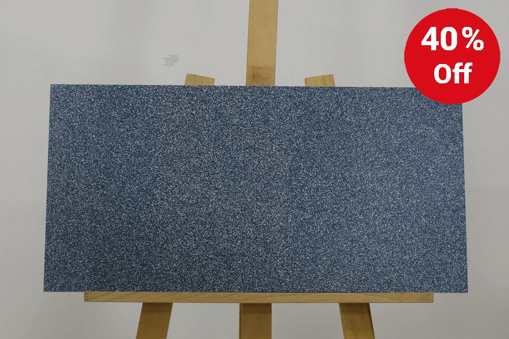 Cyan Dark Rectified Matt Porcelain 300x600mm Floor Tile