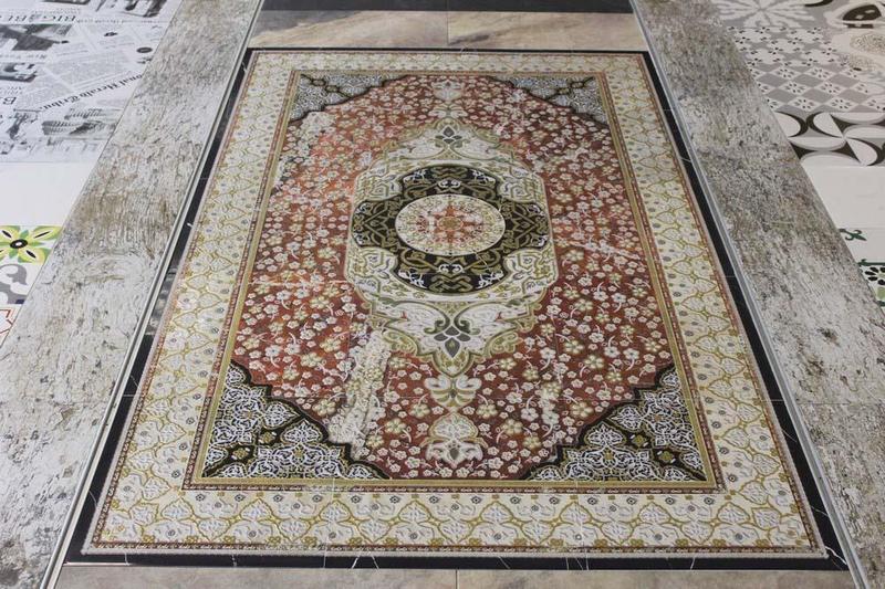 Da Vinci Alfombra 4523 Rug Design 1200x2000mm Porcelain Relief Tile