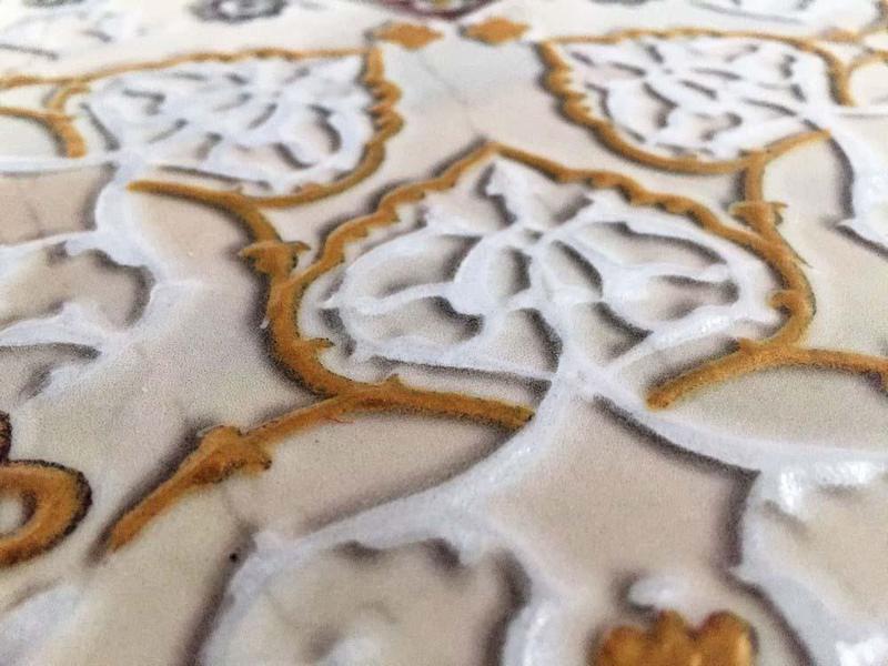 Da Vinci Alfombra 4523 Rug Design 1200x2000mm Porcelain Relief Tile