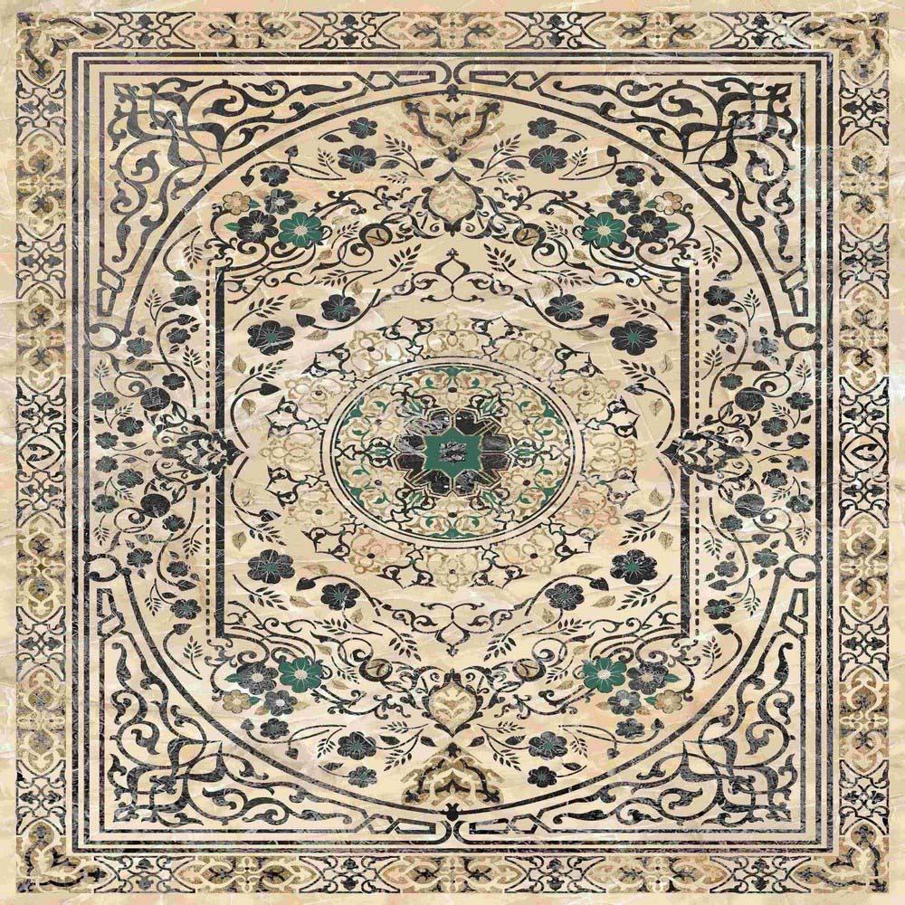 Da Vinci Alfombra 4526 Rug Design 1200x1200mm Porcelain Relief Tile
