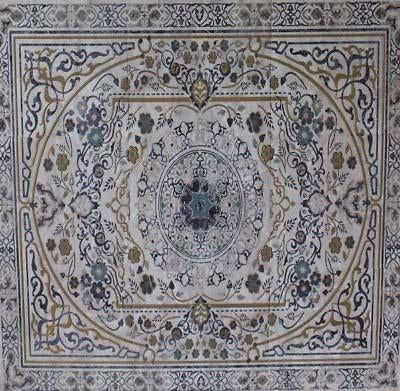 Da Vinci Alfombra 4526 Rug Design 1200x1200mm Porcelain Relief Tile