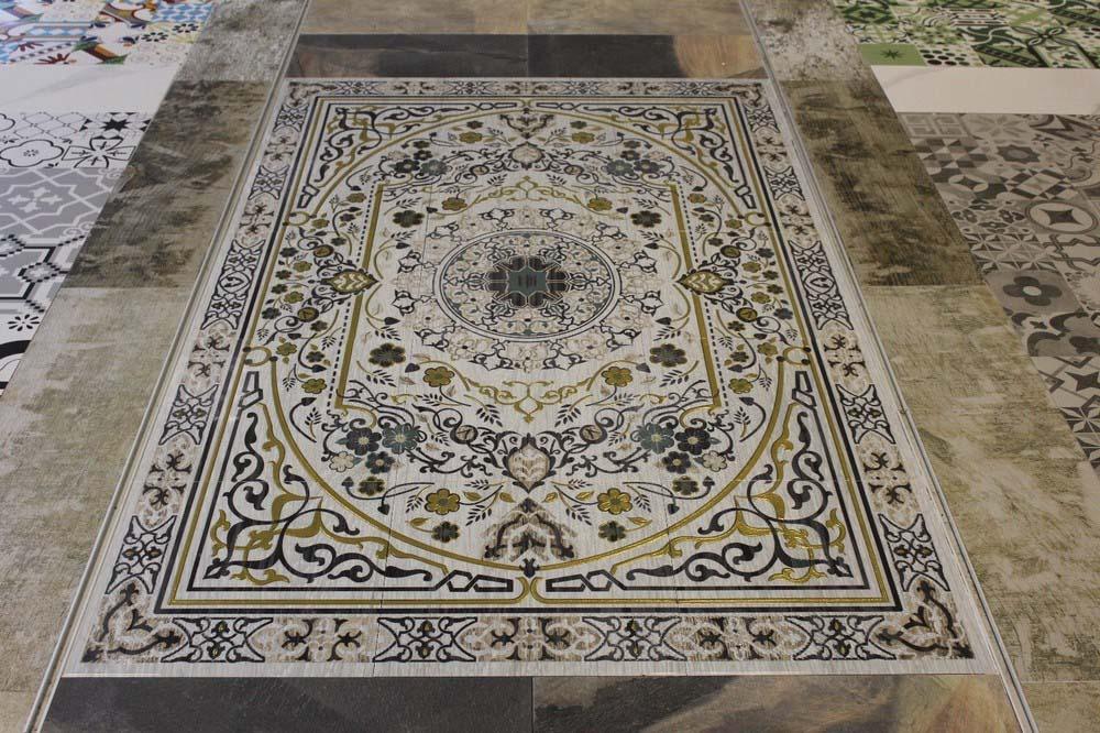 Da Vinci Alfombra 4527 Rug Design 1200x2000mm Porcelain Relief Tile