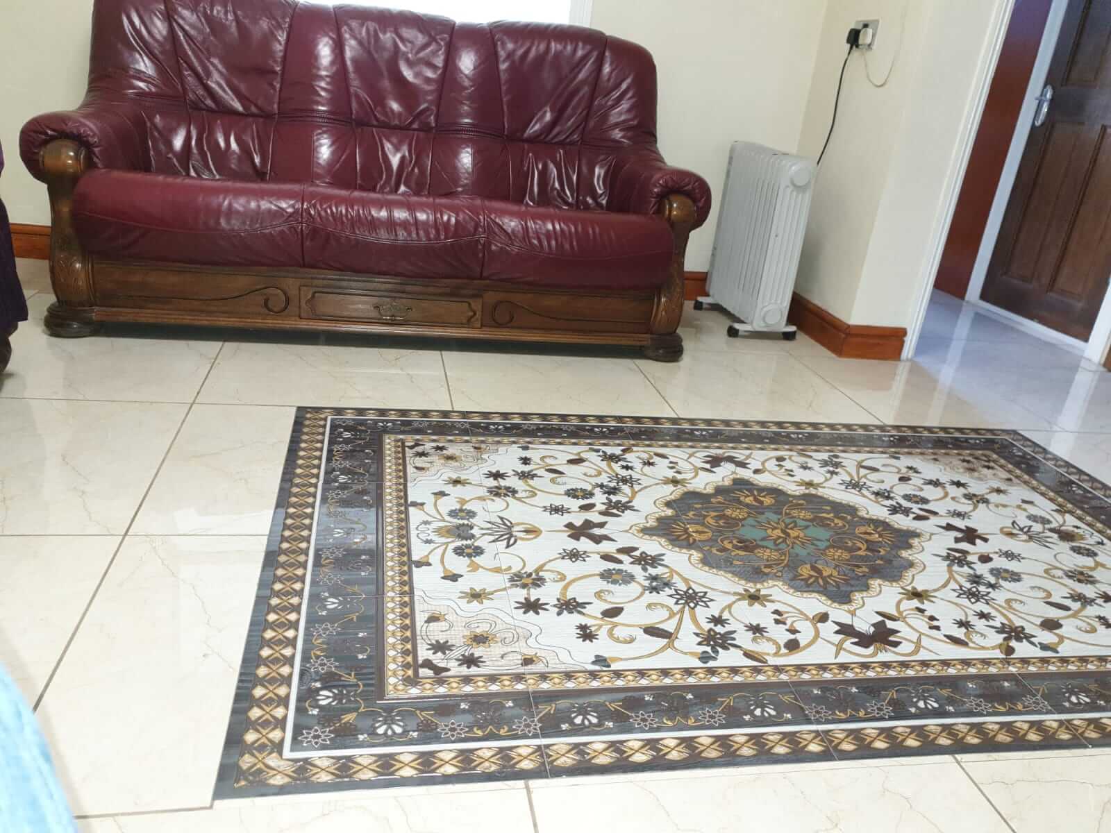 Da Vinci Alfombra 4530 Rug Design 1200x2000mm Porcelain Relief Tile
