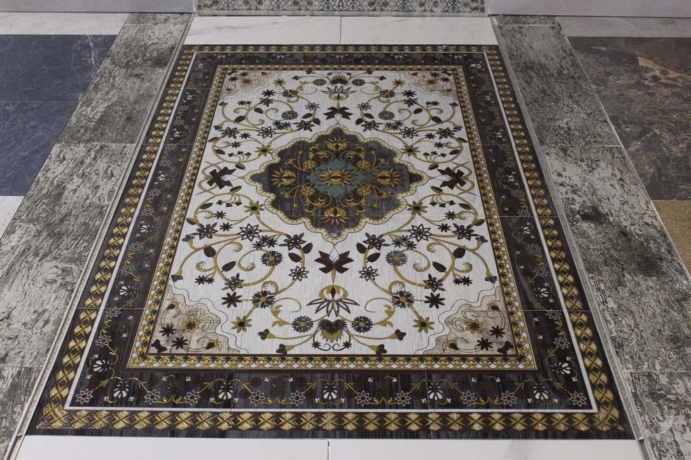 Da Vinci Alfombra 4530 Rug Design 1200x2000mm Porcelain Relief Tile