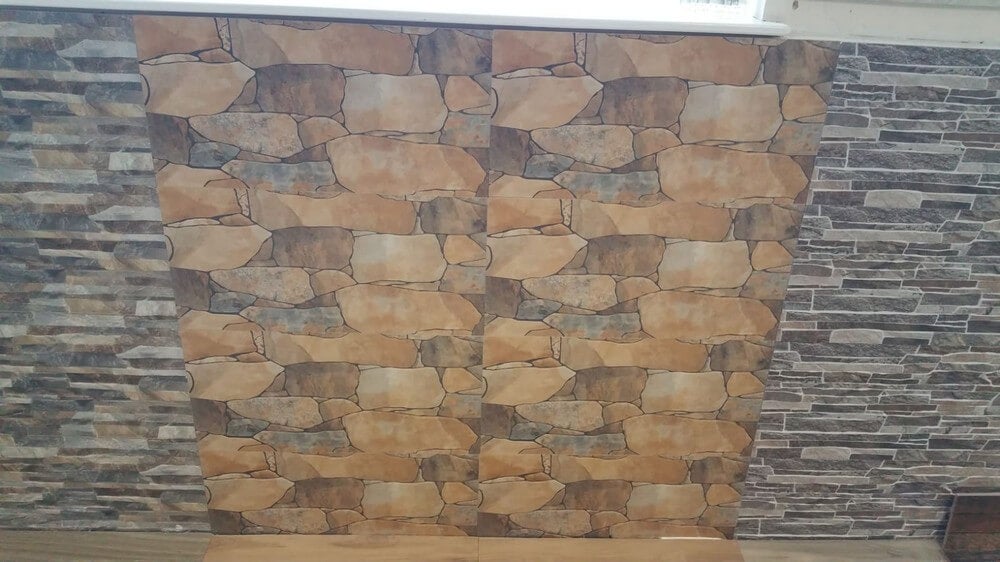 Daisy Split Face Slate Effect 300x600mm Rectified Matt Ceramic Decorative Wall Tile