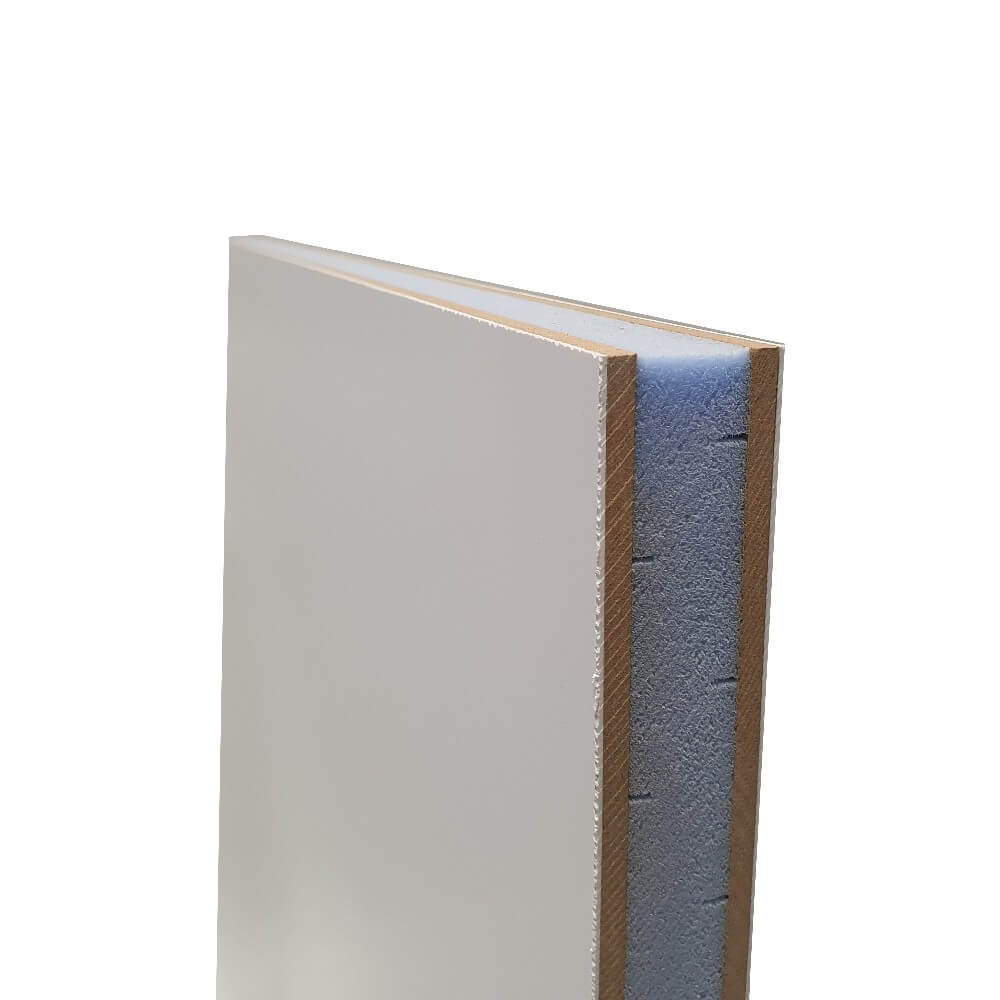 Double Side Reinforcement Flat Panel White uPVC 24mm 30mm