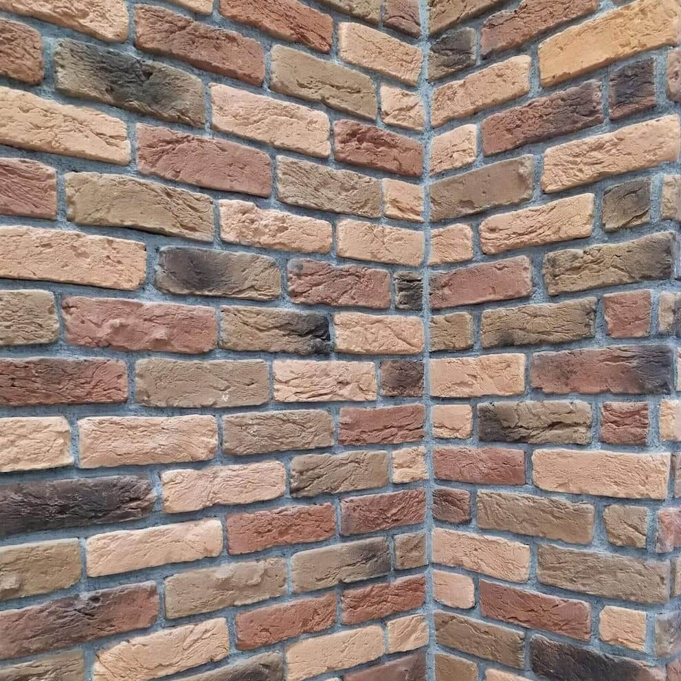 Farmhouse Soil Reclaimed Effect Multi Brick Slips