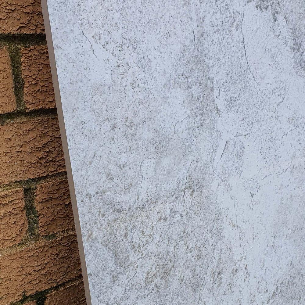 Fileto Grey Rectified Large Format Polished Stone Effect Porcelain 1200x1200mm Floor & Wall Tiles