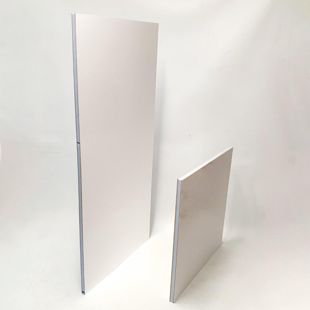 Double Side Reinforcement Flat Panel White uPVC 24mm 30mm