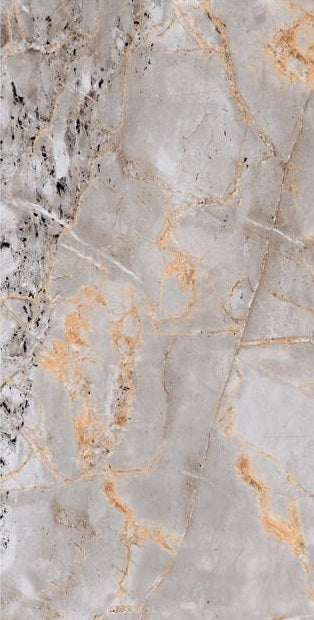 Golden Wave Rectified Large Format High Gloss Stone Effect Porcelain 800x1600mm Floor & Wall Tiles