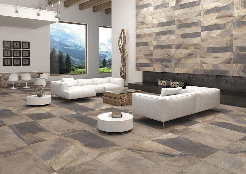 ITT Rectified Matt Porcelain Multislate 300x600mm Wall and Floor Tile