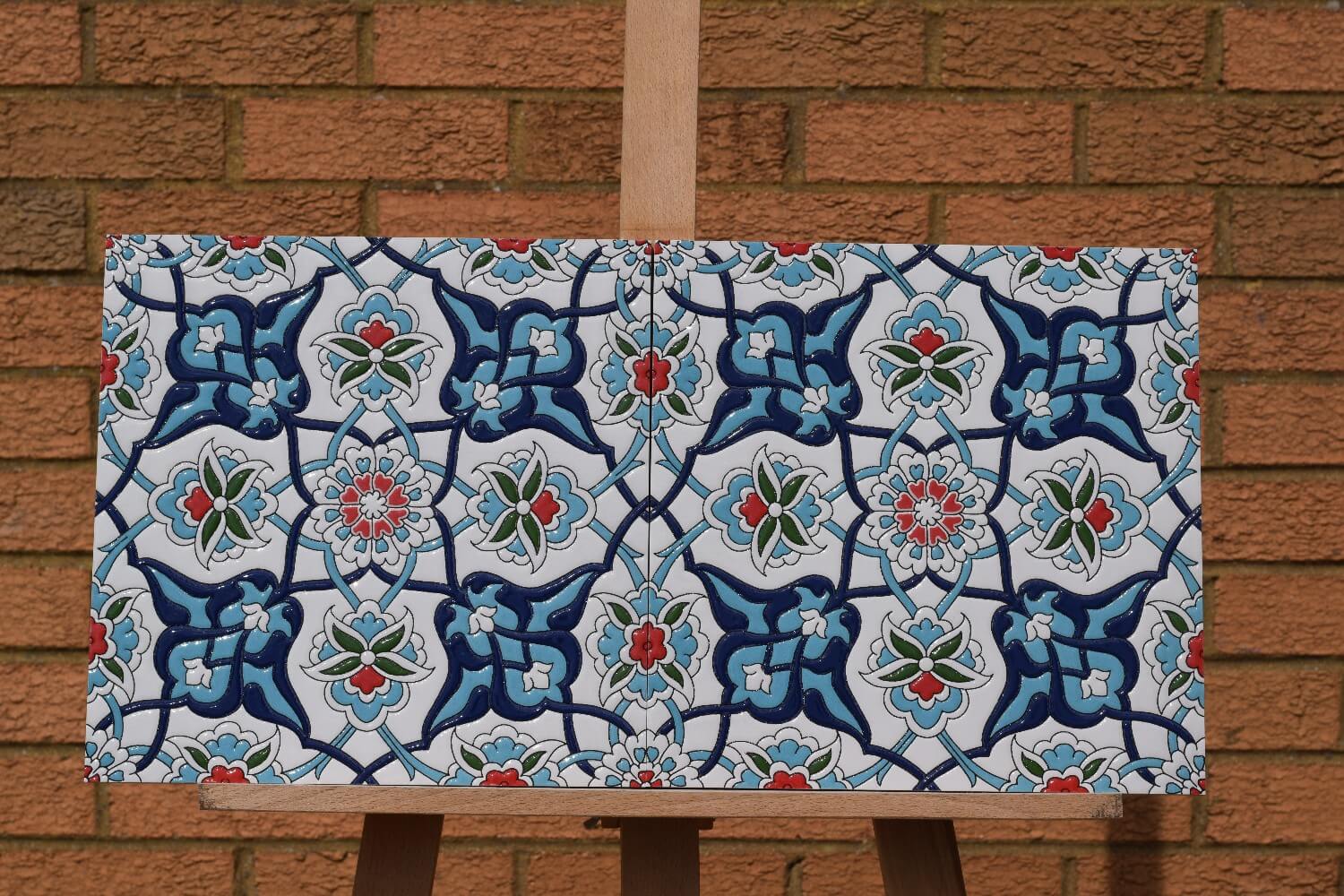 Istanblue Cini Rectified Polished Ceramic 300x300mm Wall and Floor Tile