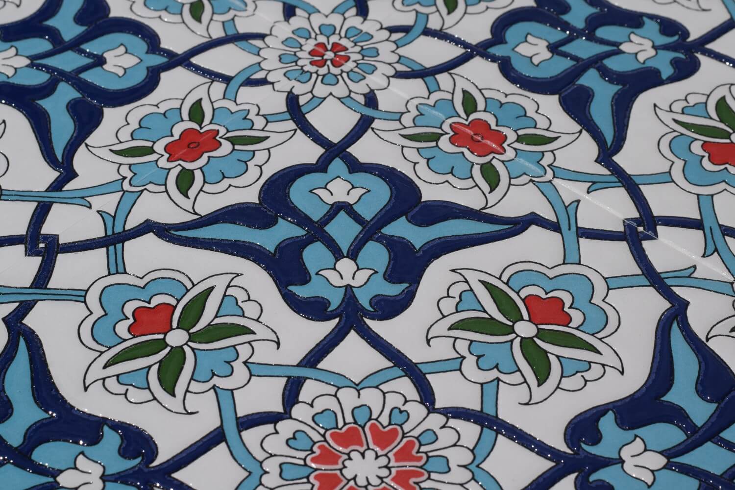 Istanblue Cini Rectified Polished Ceramic 300x300mm Wall and Floor Tile