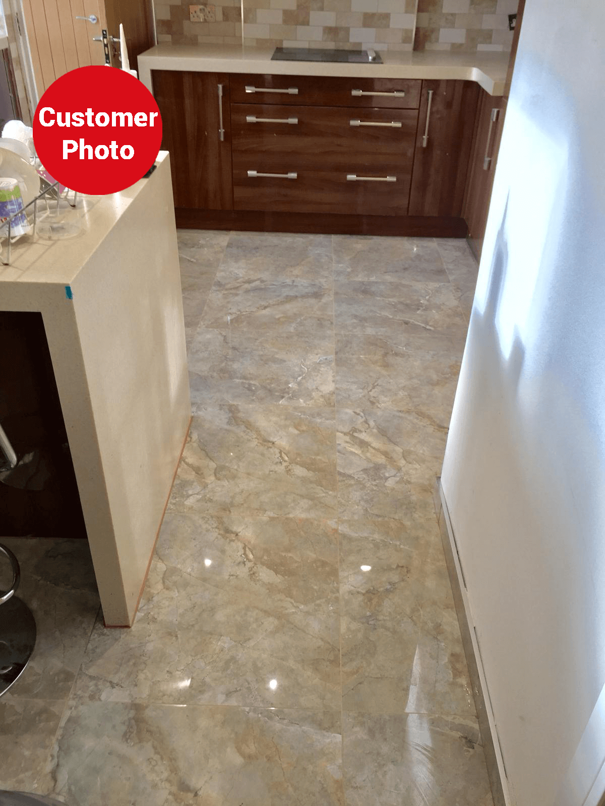 Italian Design Venice Rectified Polished Porcelain 600x600mm Wall and Floor Tile