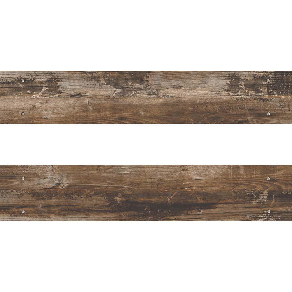 Jacobean Wood Effect Rectified Matt Ceramic 150x800mm Wall and Floor Tile