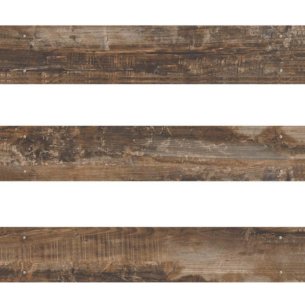 Jacobean Wood Effect Rectified Matt Ceramic 150x800mm Wall and Floor Tile