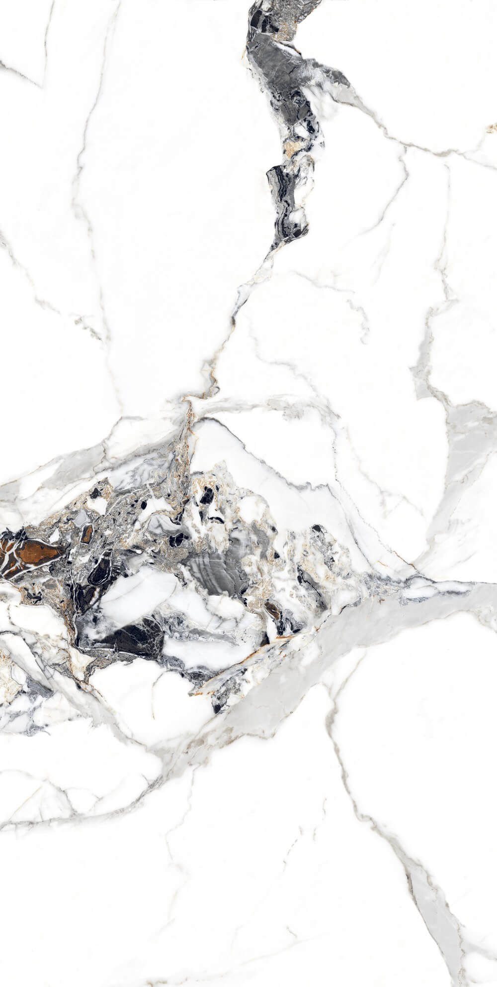 Medicea Marble Rectified Large Format Matt Stone Effect Porcelain 800x1600mm Floor & Wall Tiles